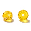 Faceted Rondelle Electroplate Glass Beads Strands EGLA-X0003-8x6mm-2