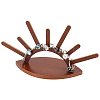 Eye Moon Wood Ring Holder Display RDIS-WH0015-04-1
