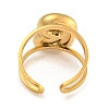 304 Stainless Steel Finger Ring LS-RJEW-L125-02G-18-3