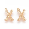 Brass Pendants X-KK-T038-193G-X-2