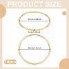 14Pcs 304 Stainless Steel Linking Rings STAS-UN0065-29-3