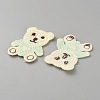 Polyester Embroider Thread Iron on/Sew On Patches PATC-WH0023-23B-2