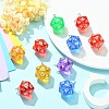 Opaque Acrylic Pendants MACR-YW0003-01-5