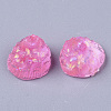 Transparent Epoxy Resin Cabochons CRES-T020-01C-2