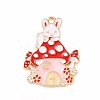 Alloy Enamel Pendants ENAM-M055-03G-03-1