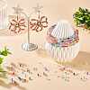 2Bags 200Pcs Transparent Glass Beads GLAA-TA0003-44A-8