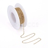 Ion Plating(IP) 304 Stainless Steel Cable Chains CHS-F007-01G-A-2