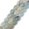 Natural Flower Amazonite Beads Strands G-Z006-A20-1