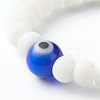 Handmade Glass Beads Stretch Rings RJEW-JR00373-4