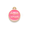 Alloy Enamel Pendants ENAM-S124-01B-03J-3