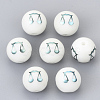 Electroplate Glass Beads EGLA-S178-11I-05-1