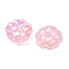 Plating Opaque Acrylic Beads AC-CBA99FE-03-G-2