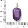Natural Amethyst Pendants GG-CBA5FCC-01G-10-3