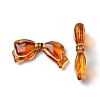 Imitation Amber Transparent Acrylic Beads MACR-D071-02A-4