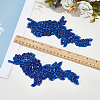 1 Pair Polyester Clothing Patches PATC-NB0001-64A-4