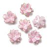 Golden Edge Flower Bead Cap SACR-C002-33-1