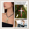 3Pcs 3 Style Zinc Alloy Enamel Big Pendants FIND-NB0004-93-6
