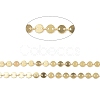 Yellow Gold Filled Flat Round Link Chains CHC-M023-18G-3