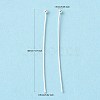 Brass Ball Head Pins X-RP0.6X40mm-S-2