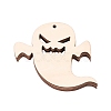 Ghost Shape Halloween Blank Wooden Cutouts Ornaments WOOD-L010-06-3