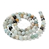 Natural Flower Amazonite Beads Strands Z26N5018-2
