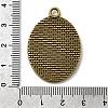 Vintage Tibetan Style Alloy Pendant Cabochon Bezel Settings LS-TIBEP-M018-105AB-NF-3