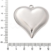 304 Stainless Steel Pendants STAS-Q349-02A-P-3