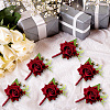Silk Brooch AJEW-WH0240-16-5