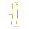 Brass Ball Head Pins X-KK-R020-07G-5