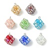 Glass Pendants PALLOY-MZ01350-1