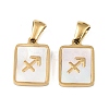 Constellations Natural White Shell Pendants STAS-M338-01E-G-1
