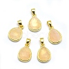 Natural Rose Quartz Pendants G-O176J-09G-1