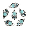 Bohemian Dyed Synthetic Turquoise Pendants FIND-YWC0003-02AS-02-1