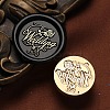 Wedding Wax Seal Brass Stamp Heads AJEW-M038-01O-G-1