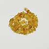 Natural Amber Chip Beads Strands X-G-E333-01A-2