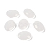Natural White Jade Cabochons G-O175-15P-01-1