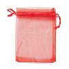 Organza Gift Bags with Drawstring OP-R016-9x12cm-01-2