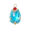 Glass Pendants PALLOY-MZ00961-03-1