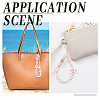 2Pcs 2 Style Resin Beaded Mobile Phone Lanyard Wrist Strap HJEW-GF0001-36-5