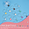 Alloy Enamel Wine Glass Charms AJEW-AB00103-5