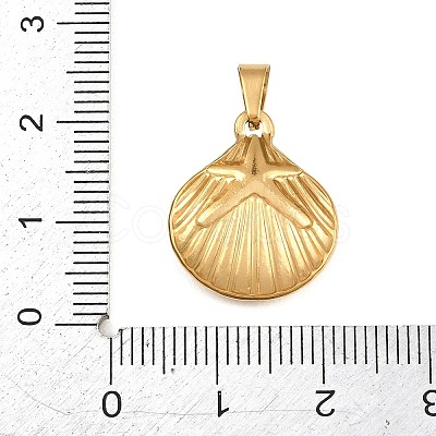 Ion Plating(IP) 304 Stainless Steel Pendants STAS-B141-06G-1