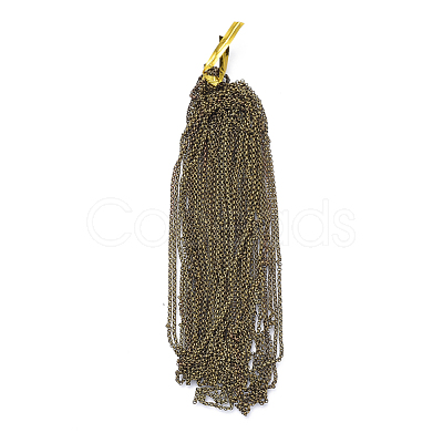 Brass Rolo Chains X-CHC-S008-002H-AB-1