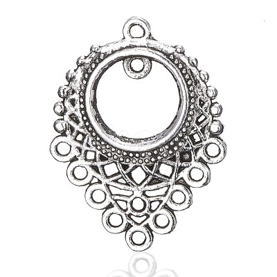 Tibetan Style Alloy Chandelier Component Links TIBE-A006-022AS-1