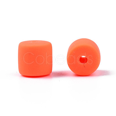 Handmade Polymer Clay Bead Strands CLAY-ZX006-01O-1