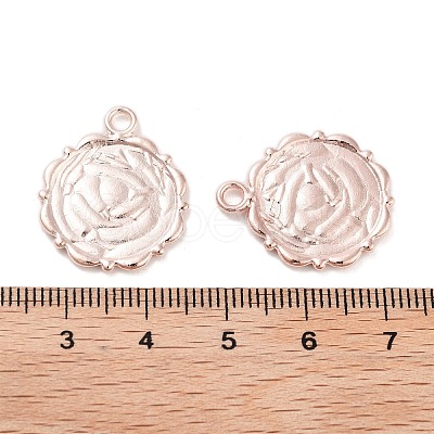 Alloy Pendant Cabochon Settings LS-PALLOY-A18941-RG-LF-1