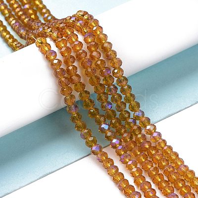 Electroplate Glass Beads Strands EGLA-A034-T6mm-L01-1