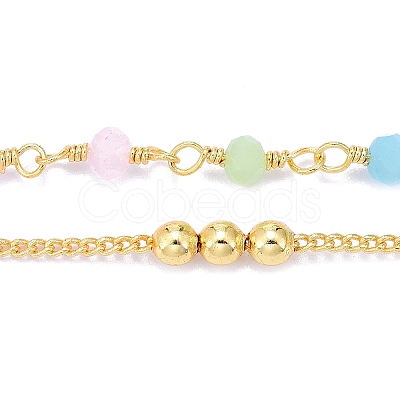 Handmade Brass Curb Chains CHC-I035-02G-02-1