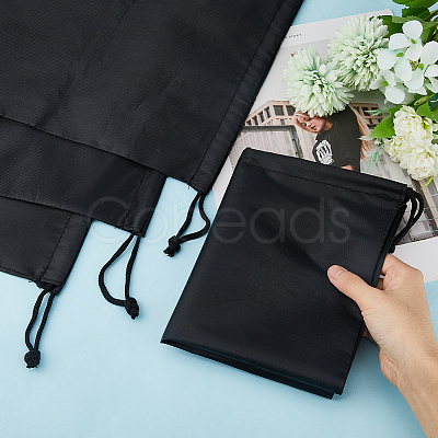 Nylon Shoes Storage Drawstring Bags ABAG-WH0038-40-1