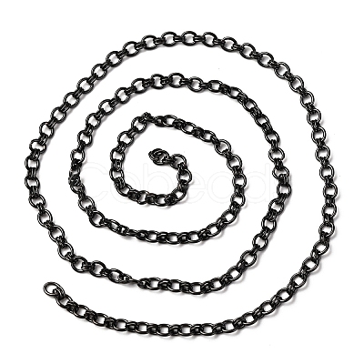 304 Stainless Steel Oval Link Chains CHS-Z007-01B-1