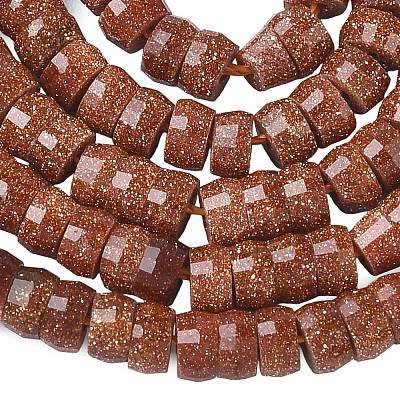 Synthetic Goldstone Heishi Beads Strands G-A299-A03-01-1